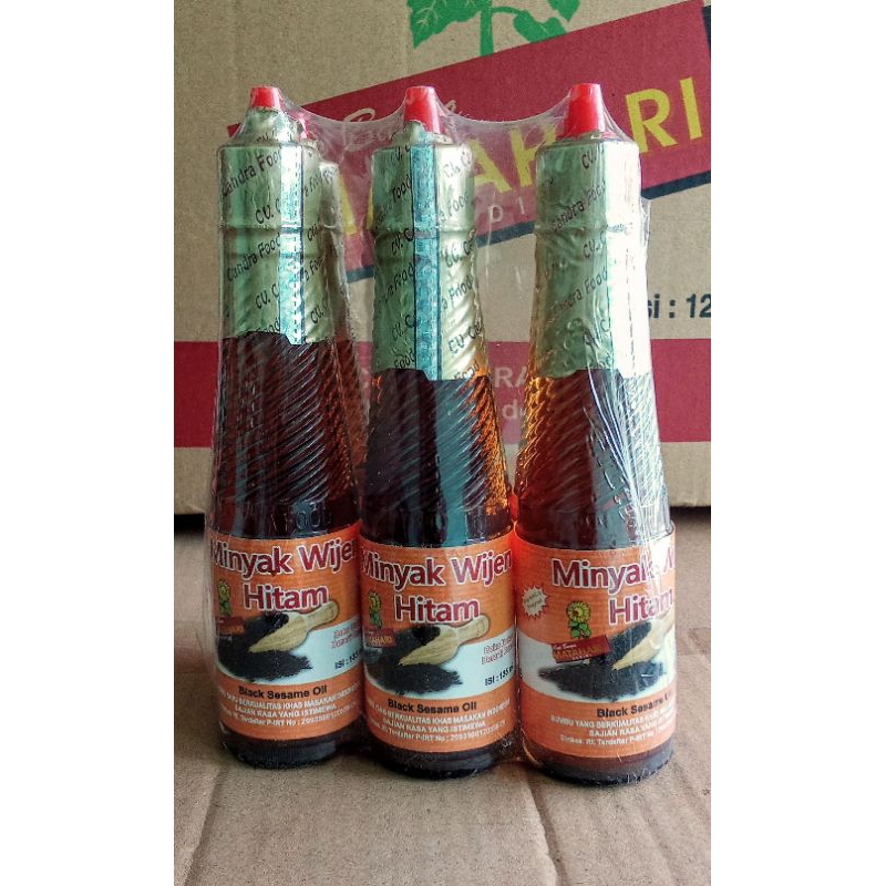 MINYAK WIJEN HITAM BUNGA MATAHARI 135 per SLOP (6 pcs)