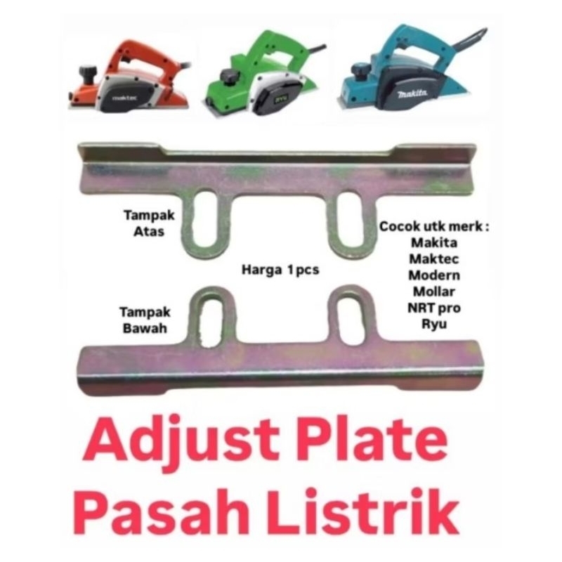 Penjepit Jepit Mata Mesin Planer Pasah Serut Ketam BULL Adjust Plate