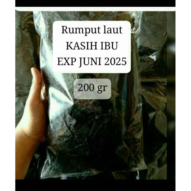 

PROMO NORI RUMPUT LAUT 200GR HALAL- BACA DESKRIPSI- FRESH LANGSUNG DARI PABRIK