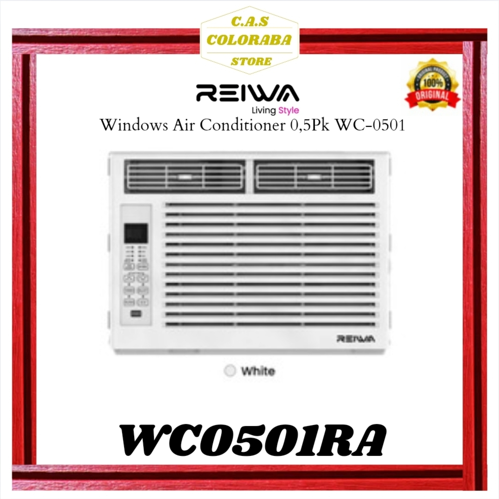 WINDOWS AC REIWA CW0501RA AIR CONDITIONER 0,5 PK REIWA CW0501 CW-0501