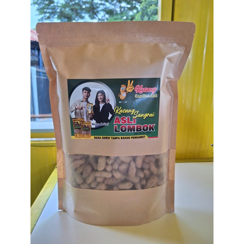 

Kacang Sangrai Asli Lombok - 1000g
