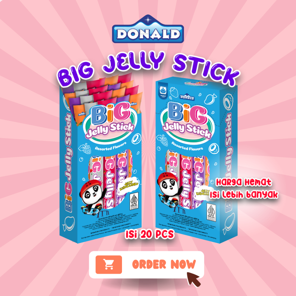 

Donald Big Stick Box - Isi 20 Pcs