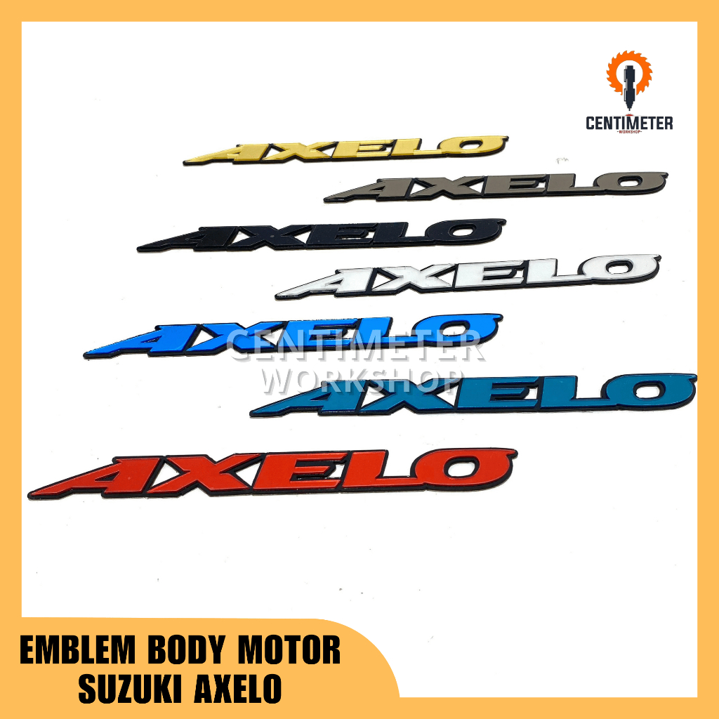 Emblem Suzuki Axelo / Emblem Axelo / Axelo