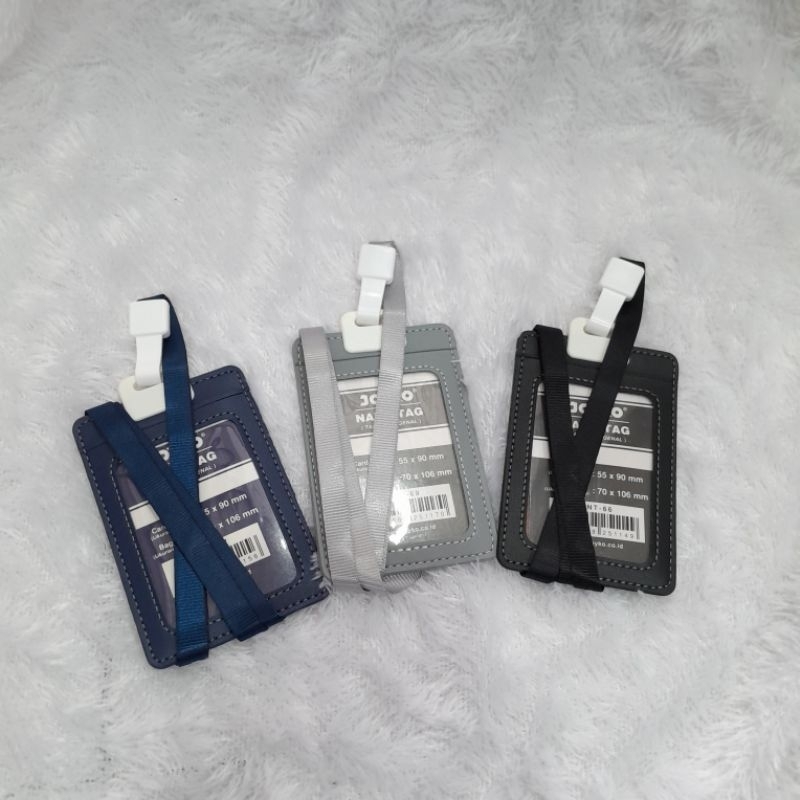 

NAME TAG MEREK JOYKO NT-66 / TANDA PENGENAL / ID CARD KULIT