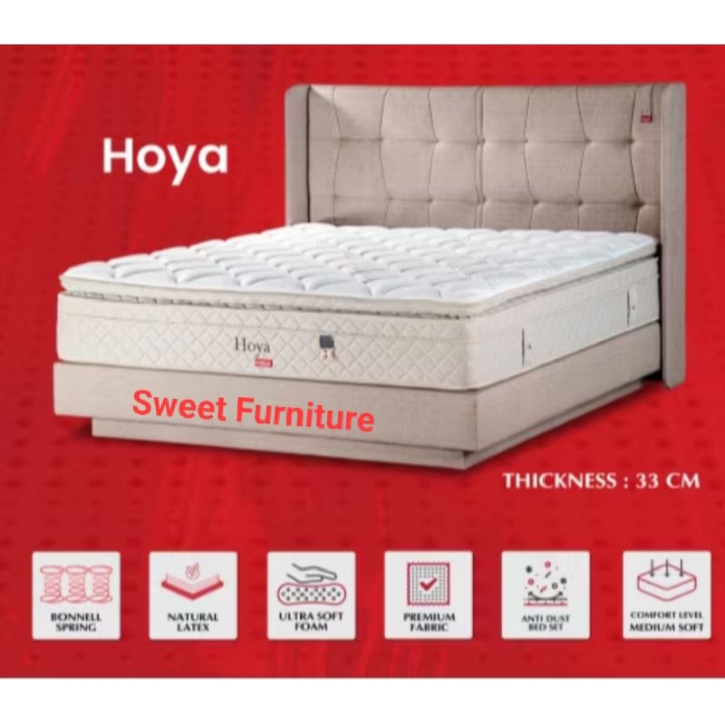 springbed latex helux hoya double comfort