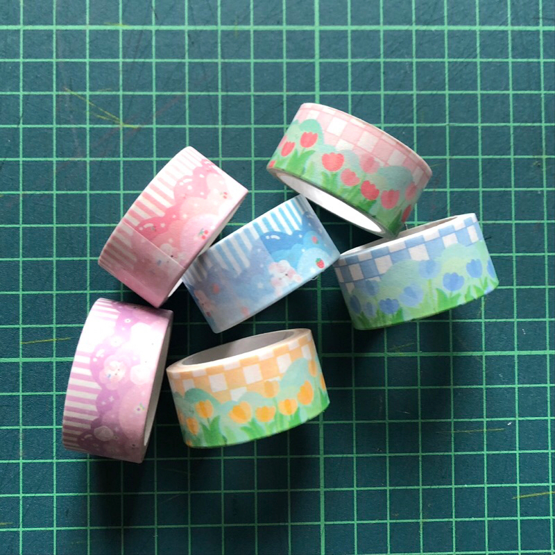 

Washi Tape Bunga dan Awan Lucu Aesthetic