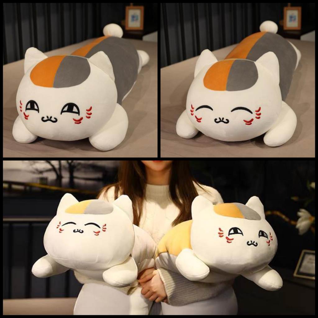 Boneka Nyanko Sensei 80cm Guling Nyanko Sensei Boneka Kucing Bantal Nyanko Sensei BONEKA CORGI New