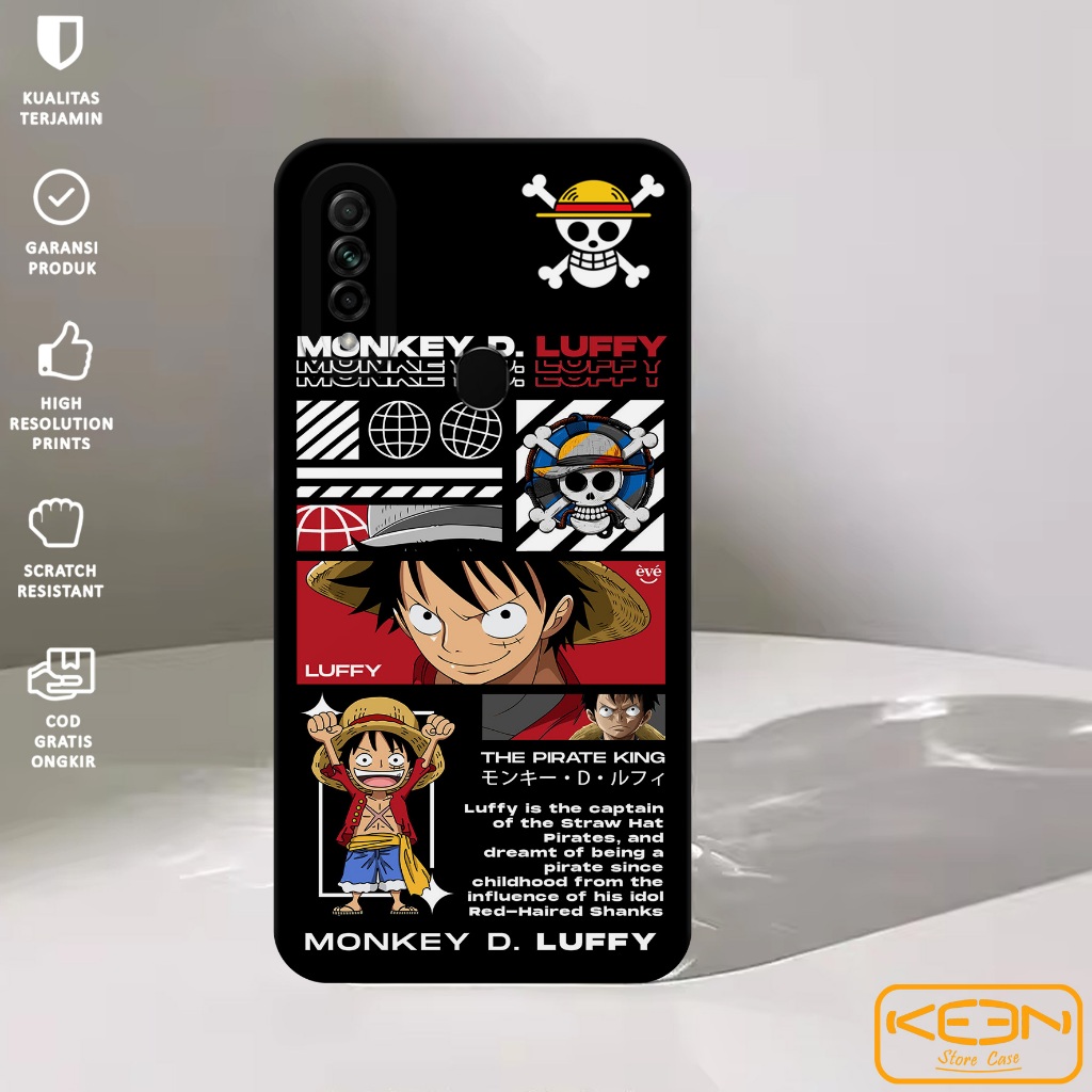 Case Oppo A31- Casing Hp Oppo A31 Motif One Piece - Softcase Oppo A31 - Softcase Hp Oppo A31 - Case 