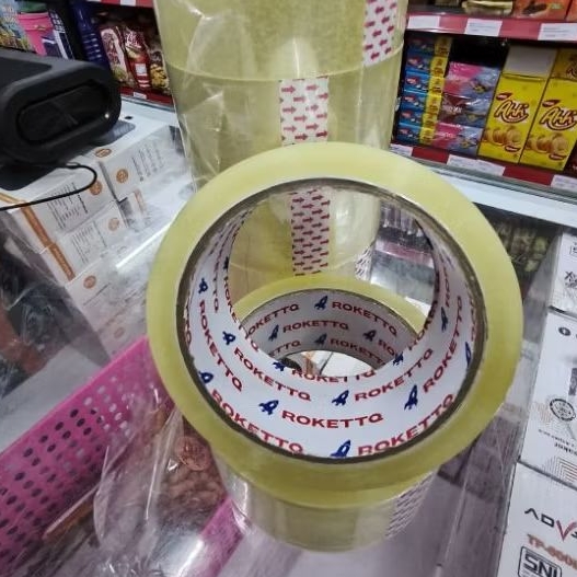 

LAKBAN OPP TAPE ROKETTQ TAPE 45X72 YARD BENING