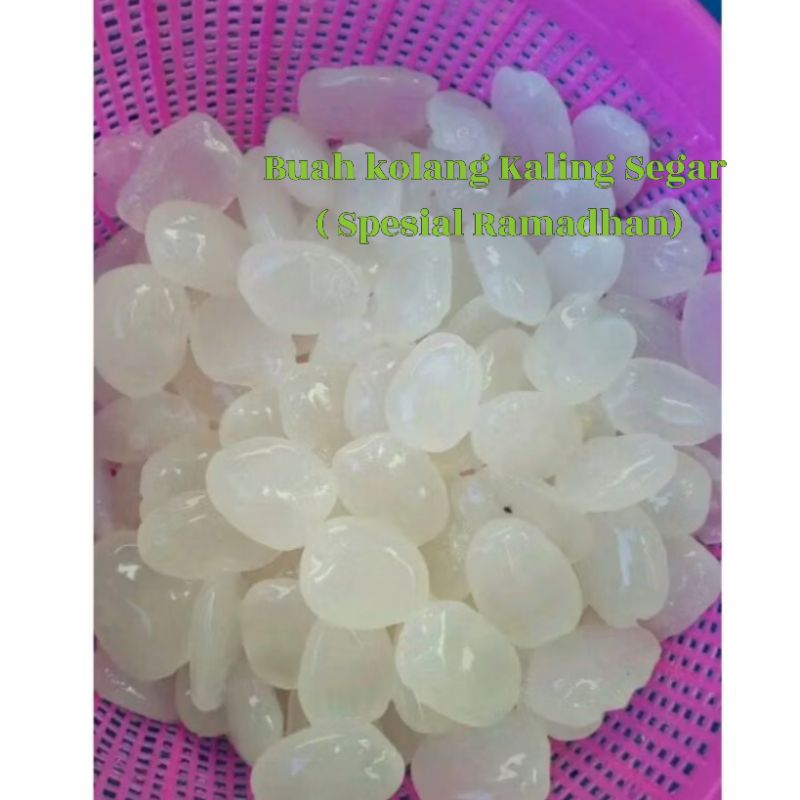 

Kolang Kaling Muda Segar Jaminan Stok Terbaru dan Bebas Pengawet 500 gr