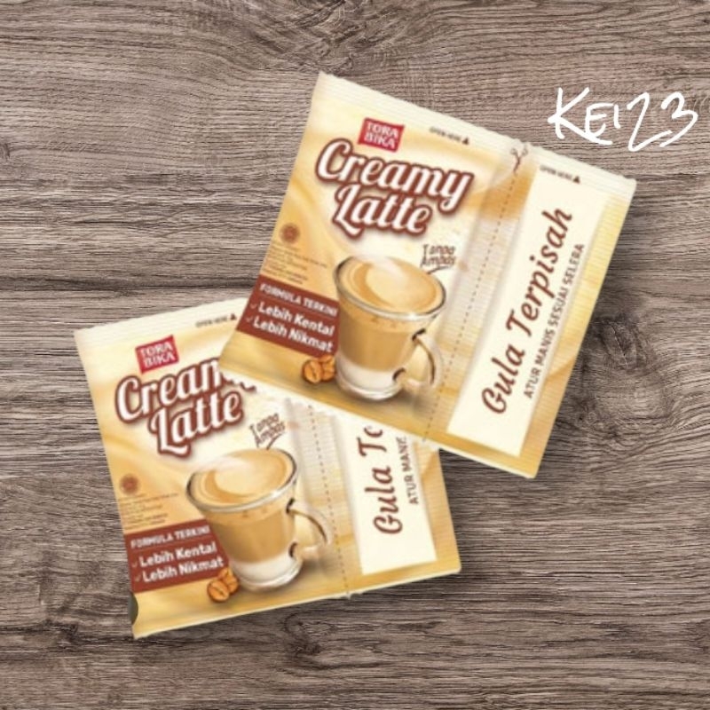 

Torabika Kopi Instan Creamy Latte Gula Terpisah 1renceng