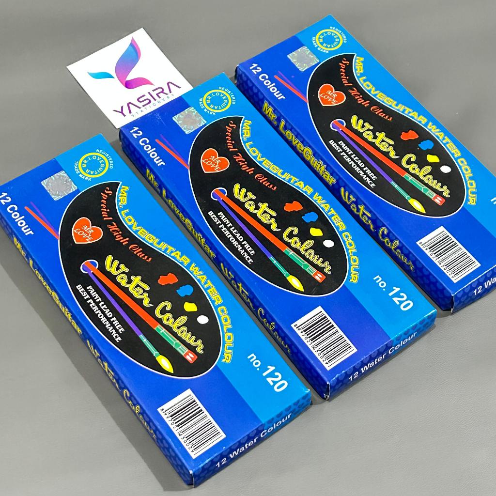 

12 WARNA Cat Air Murah Mr. love guitar no. 120