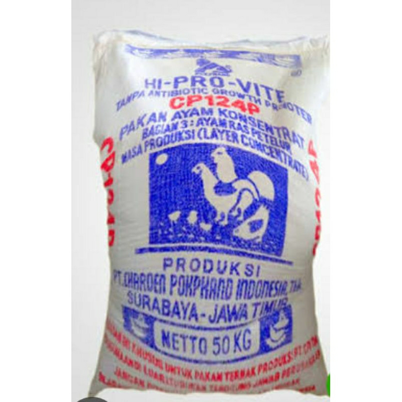 Konsentrat Ayam Petelur Layer Cp124p Pakan Unggas 10 kg