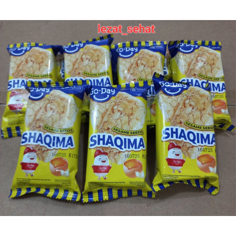 

( Paket isi 5pcs dan 10pcs ) Shaqima Snack Go Day 28gram