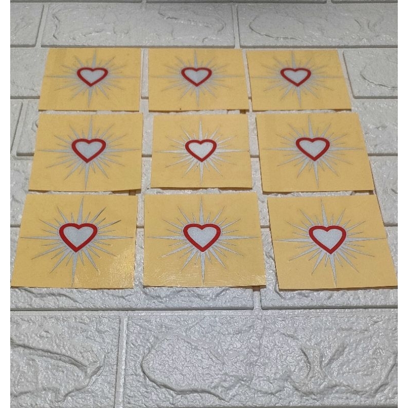 Stiker PSHT bahan timbul