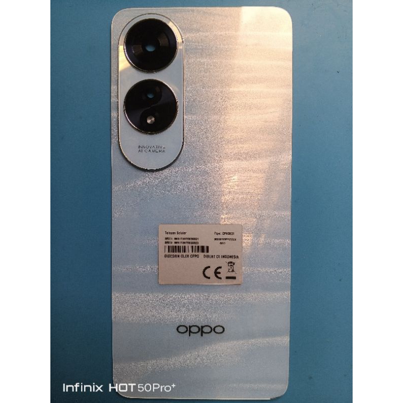 Backdoor Backcover Tutup Belakang Oppo A60 Copotan