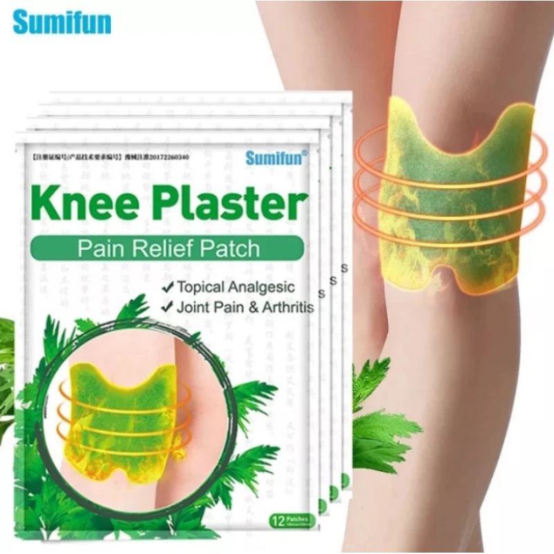 Koyo lutut herbal pereda rematik linu nyeri lutut/sendi knee plaster
