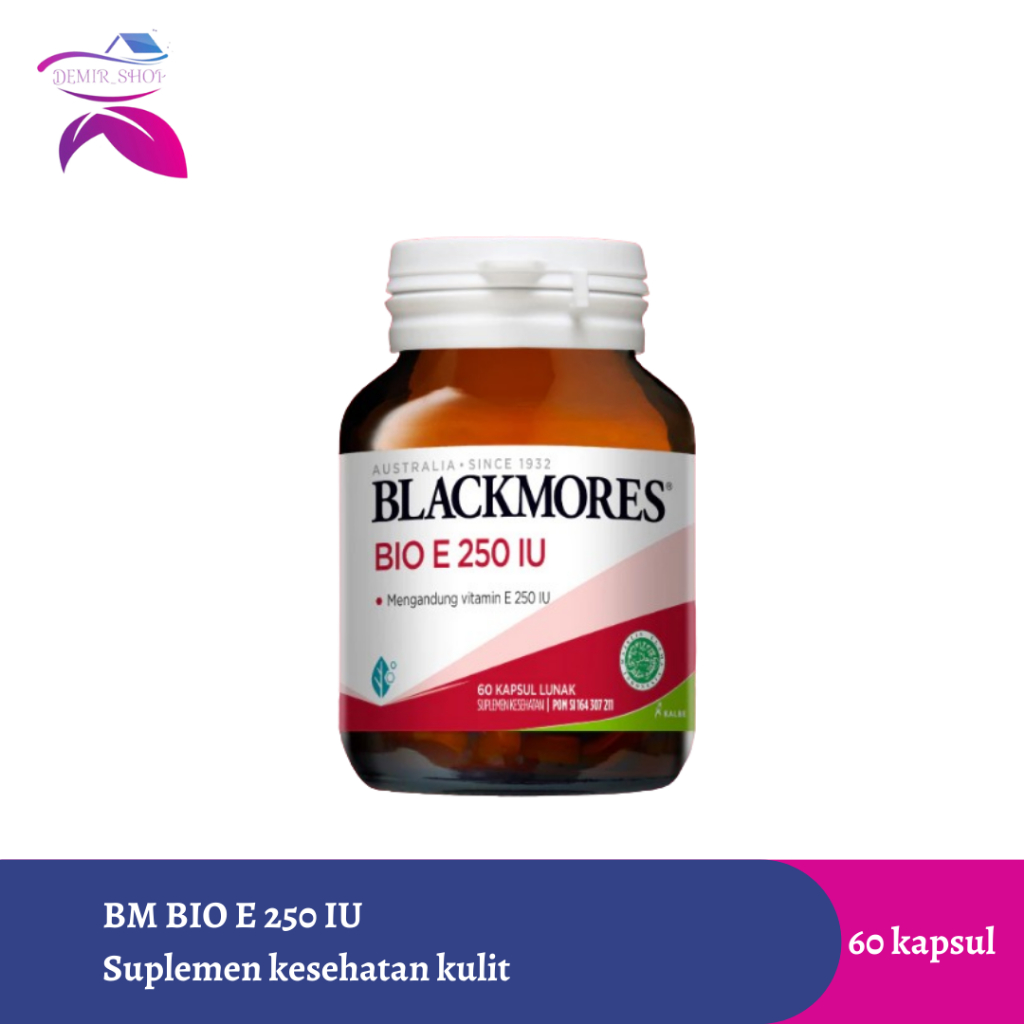 Blackmores Natural E 250 IU (60) / Vitamin E 250 IU