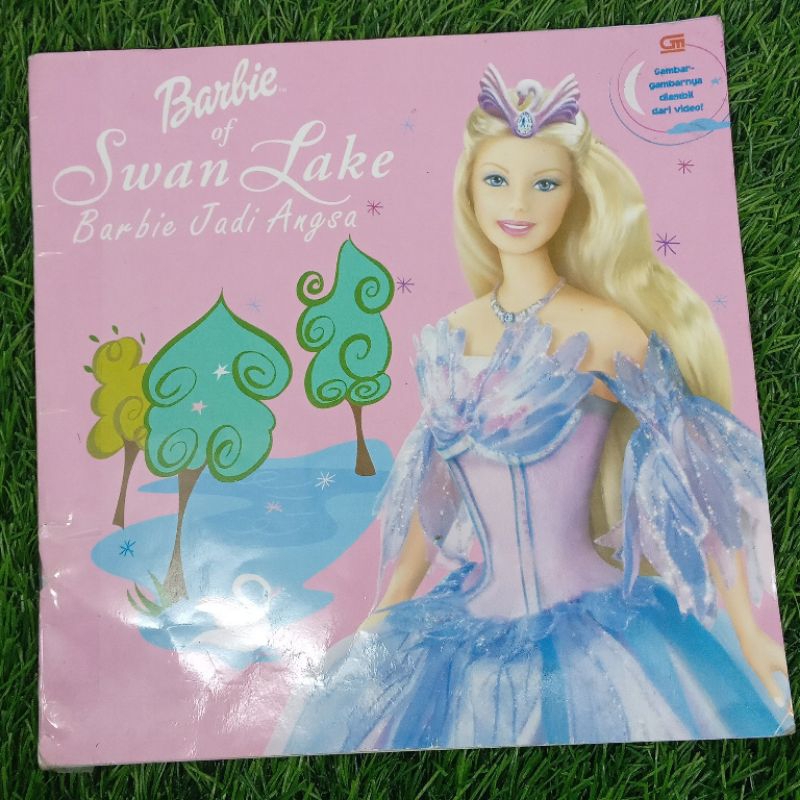 Barbie of Swan Lake buku cerita dongeng edisi diorama