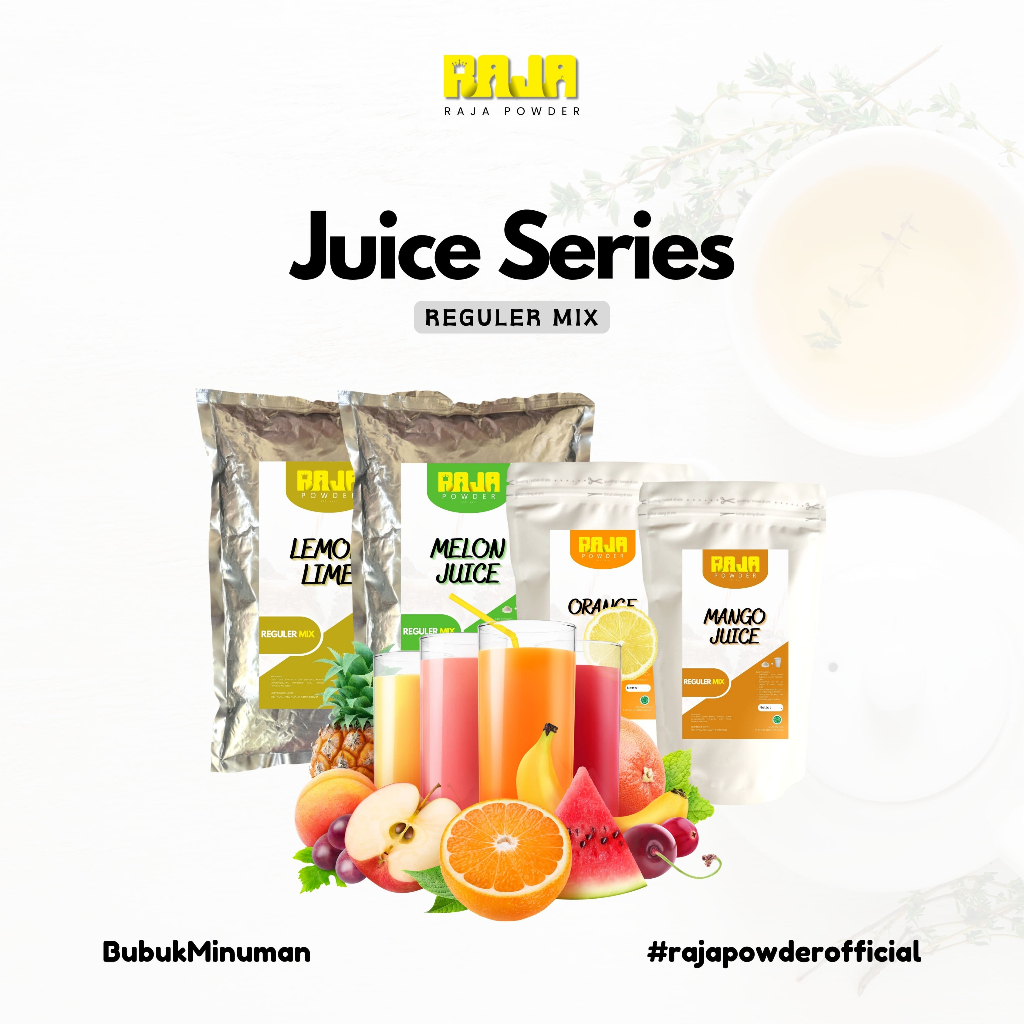 

Bubuk Minuman Juice Series Varian Jus Mix Powder 250 gram