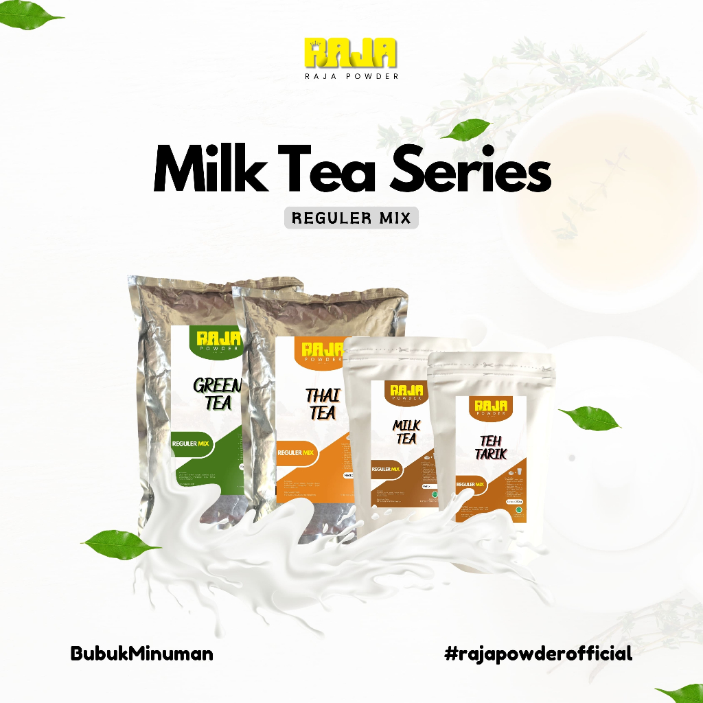 

Bubuk Minuman Milk Tea Series Varian Teh Susu Mix Powder 1000 gram
