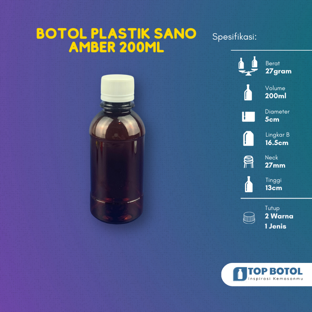 (PAKET ISI 18PCS) BOTOL MADU 200ML BOTOL PLASTIK SANO 200ML BOTOL MADU 200ML KEMASAN JUS 200ML BOTOL