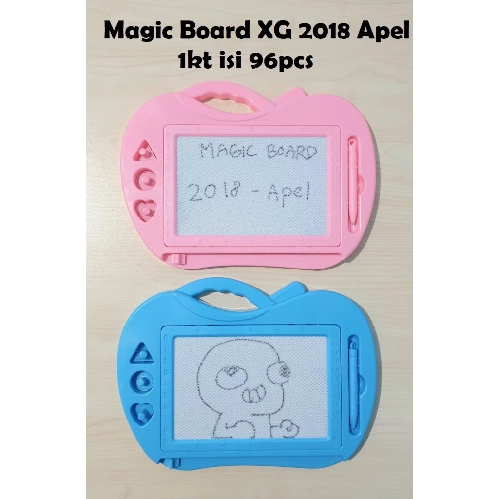 

FREE BUBBLE WARP + DUS Papan Tulis/ White Board/ Magic Board Apel TK 716 2018 +cetakan