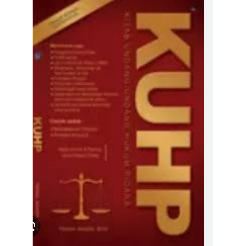 Buku KUHP : KUHP Kitab Undang - Undang Hukum Pidana