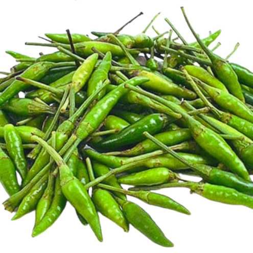 

Cabe kecil hijau segar 500gr
