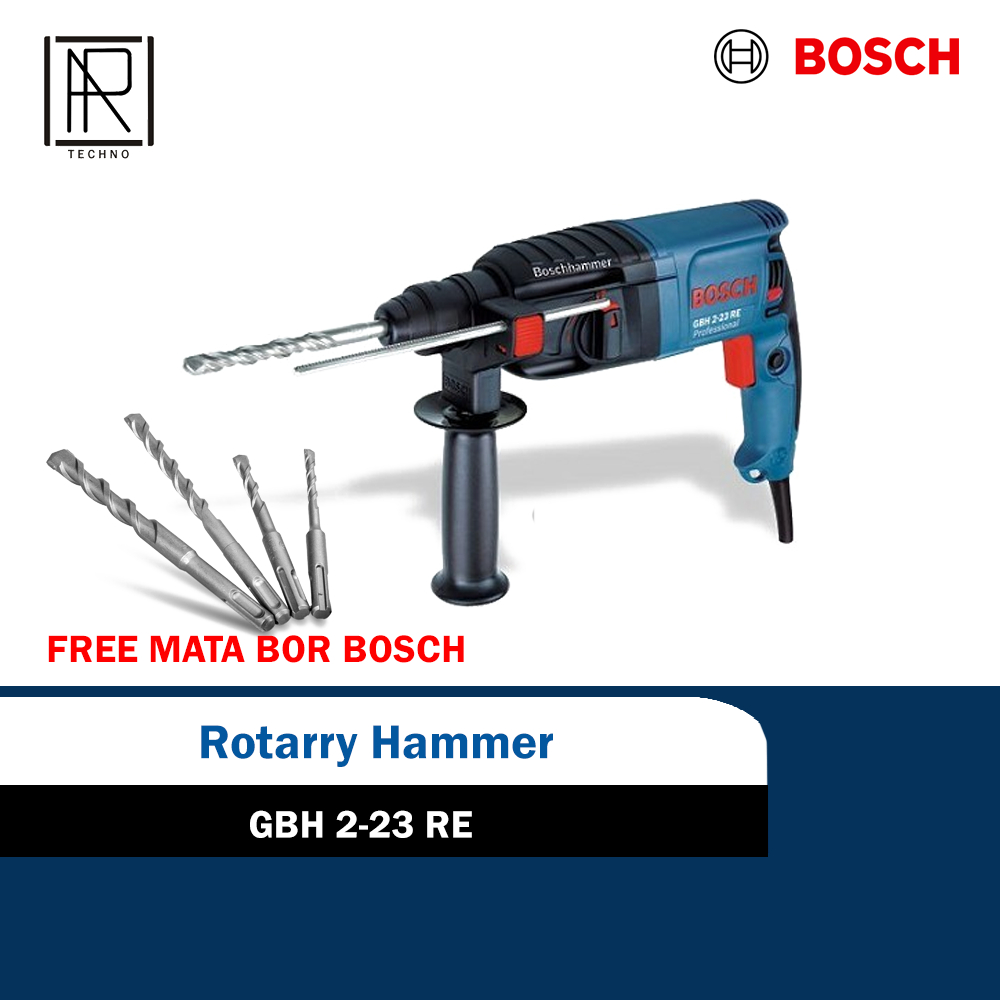 Mesin Bor Beton Tembok Rotary Hammer 23MM GBH 2-23 RE BOSCH GBH2-23RE
