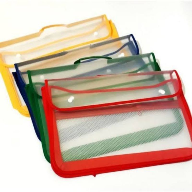 

Map plastik kancing zipper 1 pcs