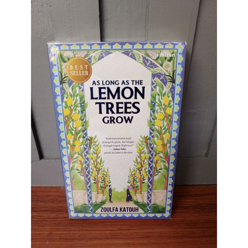 NOVEL PRELOVED ORI : AS LONG AS THE LEMON TREES GROW -  ZOULFA KATOUH