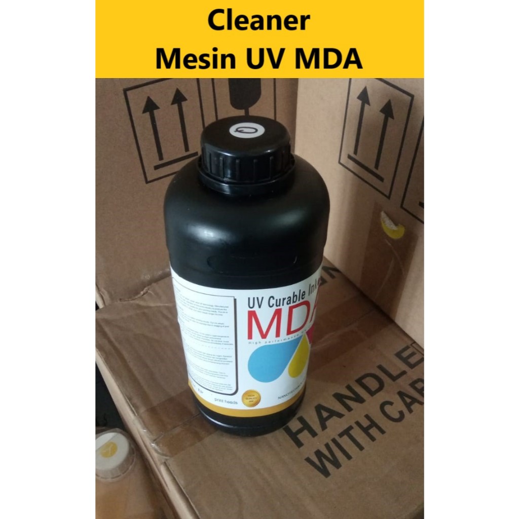 Cleaner Mesin Printing UV MDA | Cairan Pembersih Printhead Mesin UV | Wash Solution