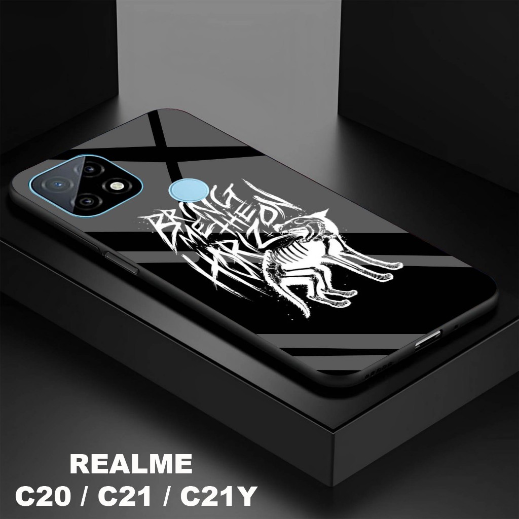Softcase Kaca Kilau Realme C20 / C21 C21Y - Softcase Kaca Realme C20 / C21 C21Y - Softcase Kaca Kila