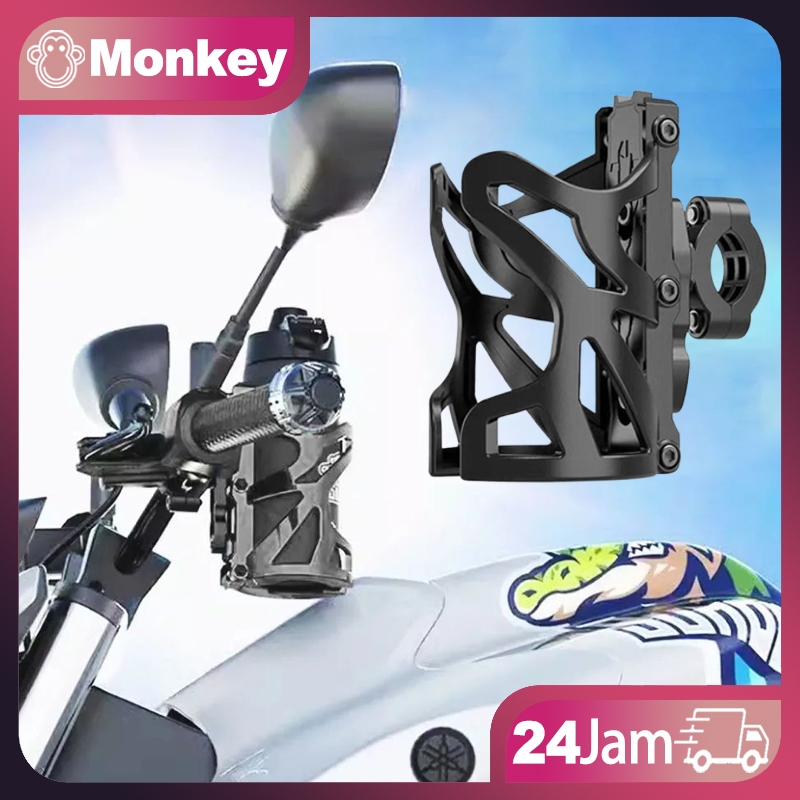 Holder botol minum motor/braket botol minum sepeda/holder botol minum