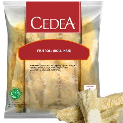 

CEDEA FISHROLL KEMASAN 250 GRAM