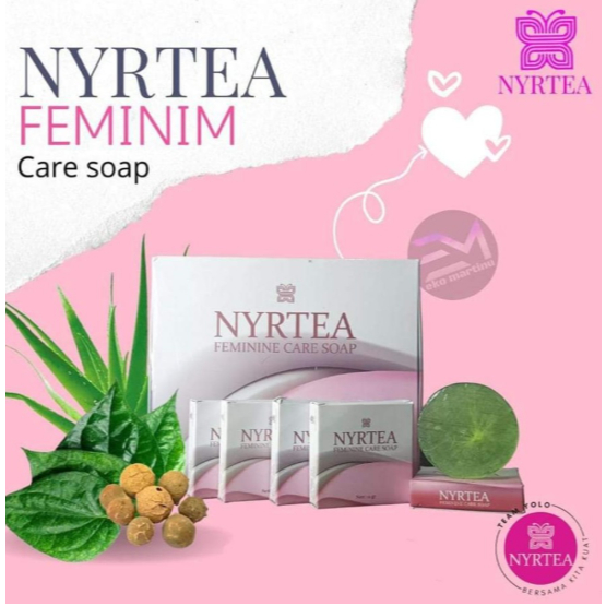 Nyrtea Feminine Care Soap Sabun untuk Daerah Kewanitaan