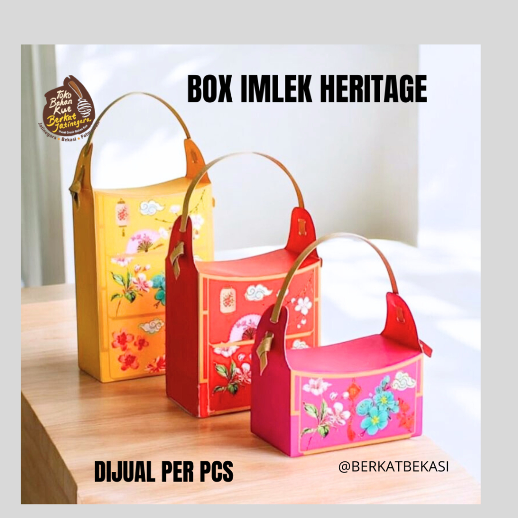 

BOX IMLEK HERITAGE / KOTAK PARCEL IMLEK CNY / BOX CHINESE IMLEK HERITAGE / PCS