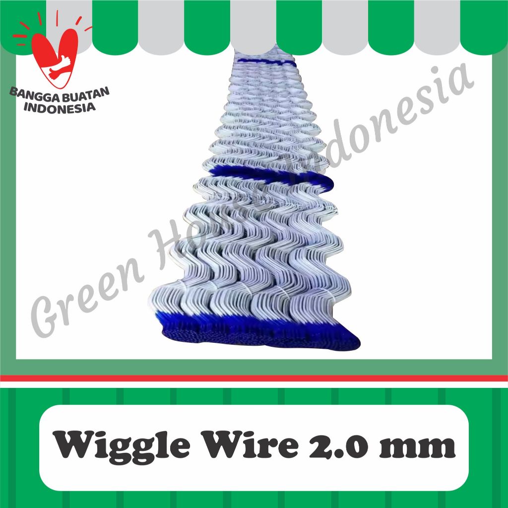 Wiggle Wire Putih Panjang 2 Meter - Green House Indonesia