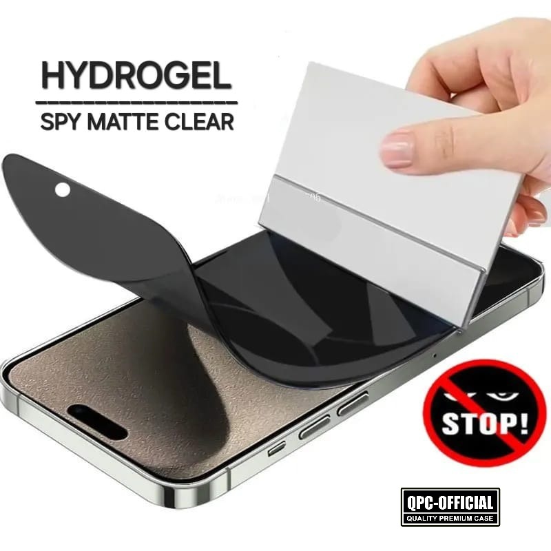 Antigores Privasi Spy Matte Anti Intip Hydrogel Antigores Clear Huawei P20 Huawei P20 Lite Huawei P2