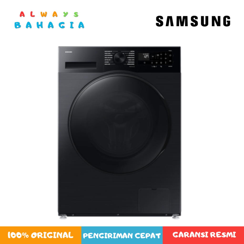 Samsung WD12DG5B15BBSE Mesin Cuci 12kg dryer 7 kg Laundry Front-load Washer+Dryer AI Ecobubble™