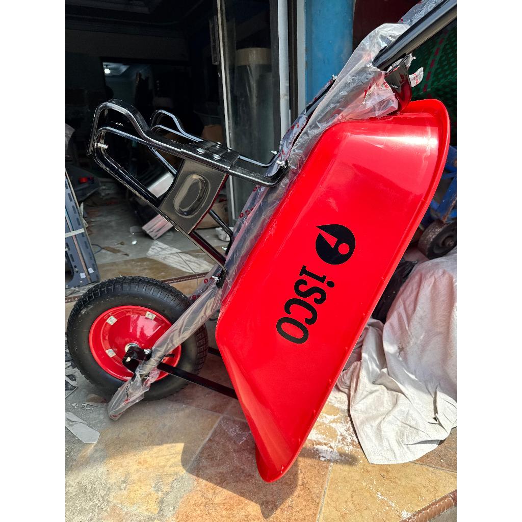 Gerobak Pasir ISCO/Gerobak pasir tebal PVC/Gerobak sorong Tebal PVC/Gerobak Dorong ISCO PVC