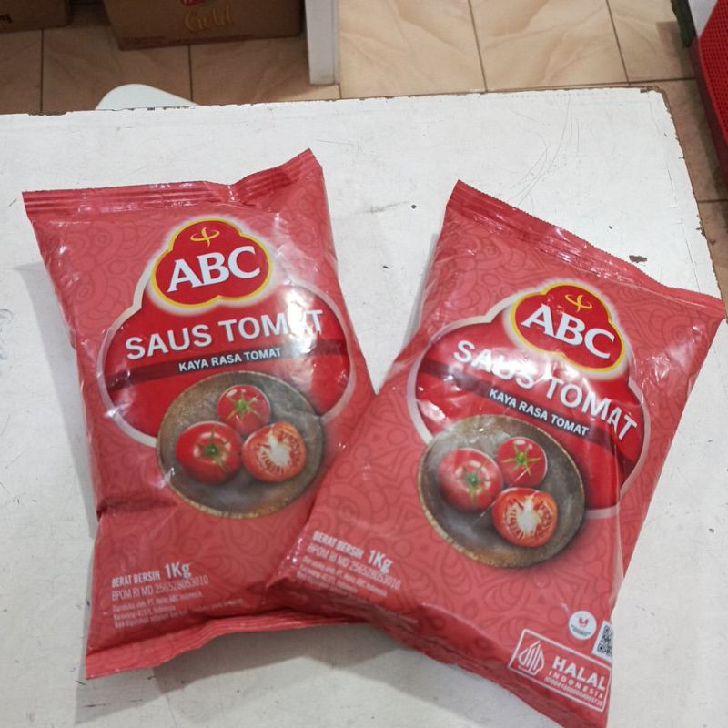 

Saus Tomat ABC 1kg