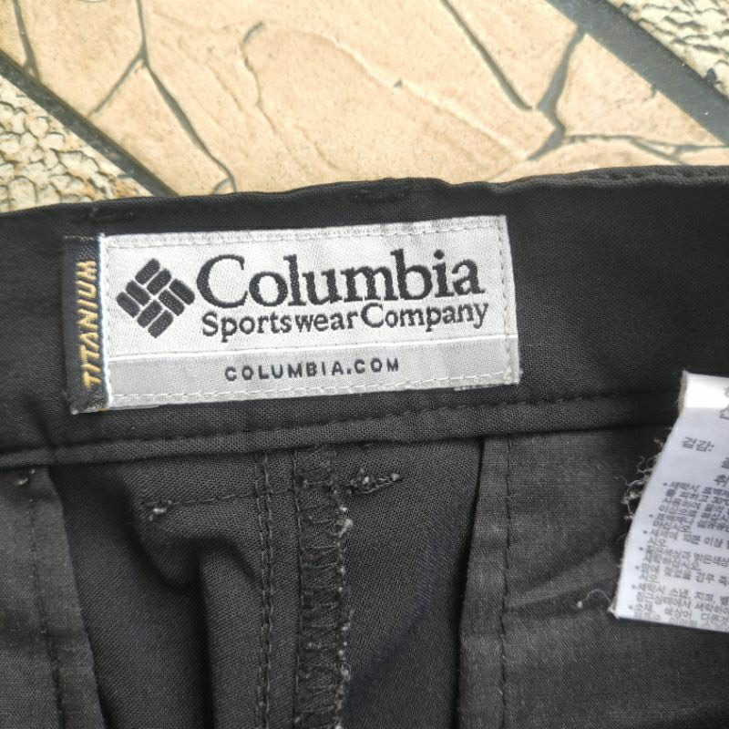 celana panjang Columbia titanium schoeller