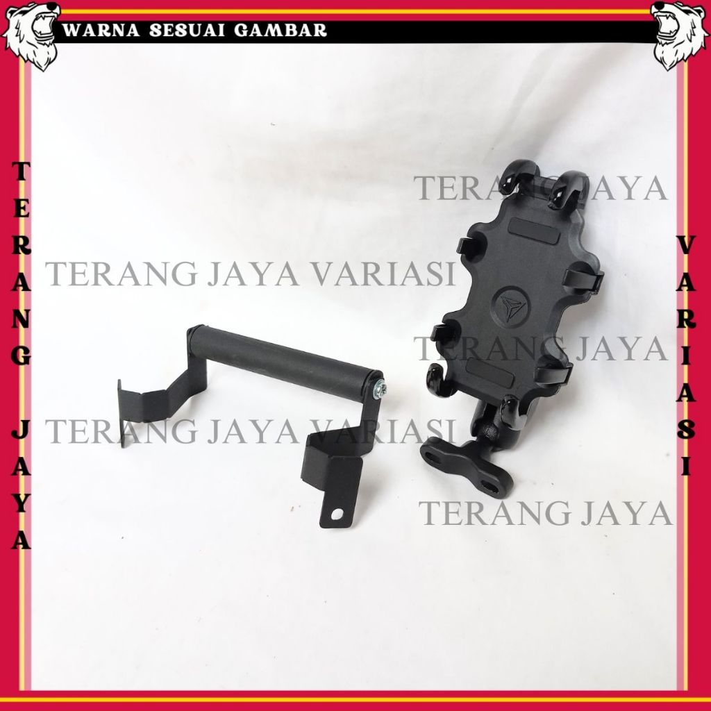PAKET HOLDER GPS HP CBR 250 RR PHONE HOLDER MOTOWOLF ALUMUNIUM STANG MOTOR BRAKET BRACKET BREKET HOL