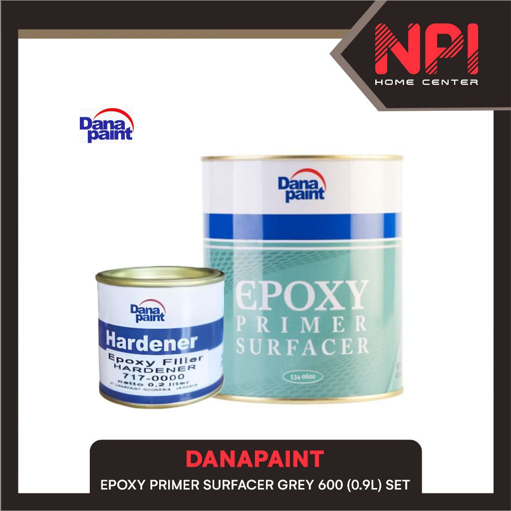 Danapaint - Cat Dasar Epoxy Primer Surfacer Set Duco Dana Paint 534-0600