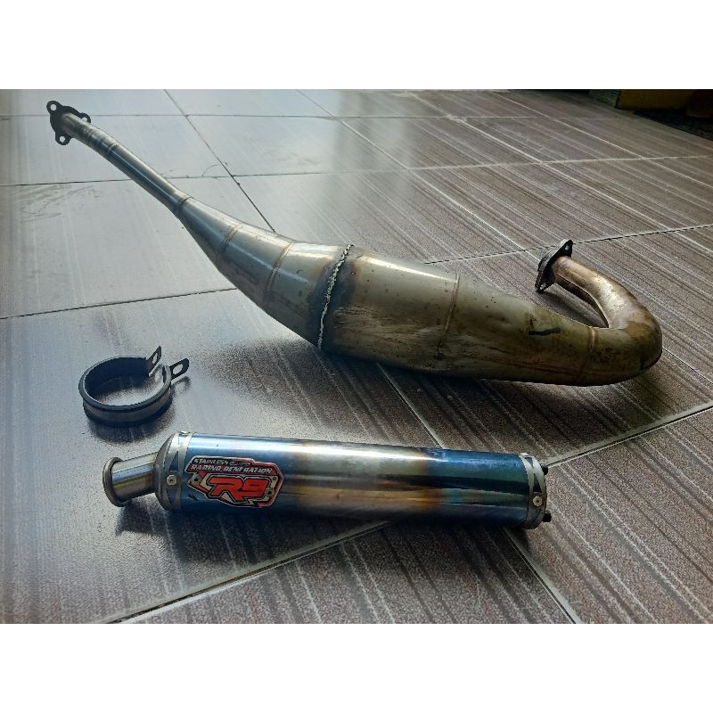 Knalpot Racing R9 Original Ninja 2 Tak