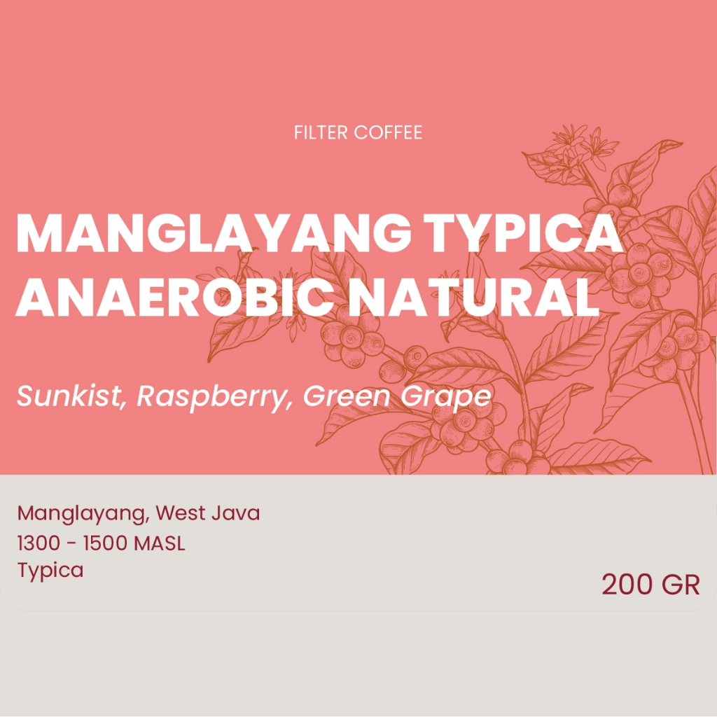 

RB Arabika Manglayang Typica Anaerobic Natural 200 gr