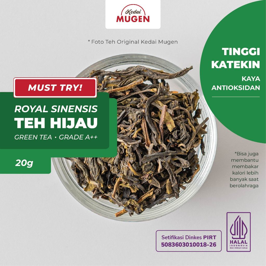 

Kedai Mugen - Royal Sinensis Green Tea / Teh Hijau Diet Sinensis 20g