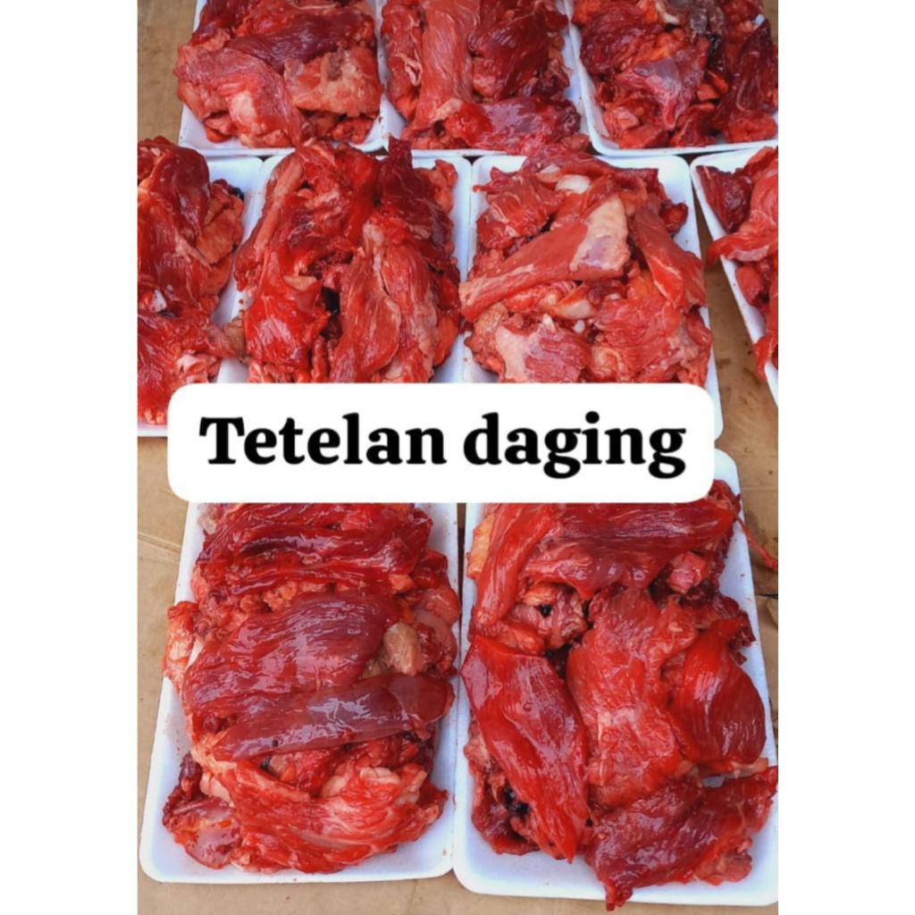 

Tetelan Daging Sapi 500gr | Daging Tetelan Sapi